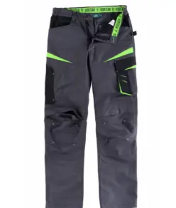 Pantalone da lavoro multitasche protezione alle ginocchia tessuto canvas Workteam