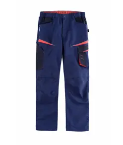 Pantalone da lavoro multitasche protezione alle ginocchia tessuto canvas Workteam