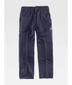 Pantalone da lavoro multitasche tessuto ignifugo saldatira Workteam