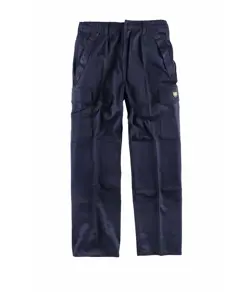 Pantalone da lavoro multitasche tessuto ignifugo saldatira Workteam