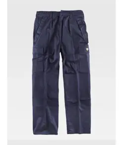 Pantalone da lavoro multitasche tessuto ignifugo saldatira Workteam