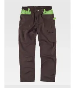 Pantalone da lavoro triple cuciture rinforzi nei glutei Workteam