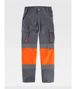Pantalone elasticizzato alta visibilita classe 1 Workteam