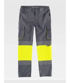Pantalone elasticizzato alta visibilita classe 1 Workteam