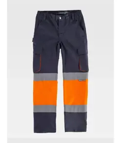 Pantalone elasticizzato alta visibilita classe 1 Workteam
