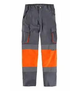Pantalone elasticizzato alta visibilita classe 1 Workteam