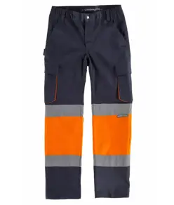 Pantalone elasticizzato alta visibilita classe 1 Workteam