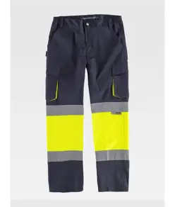 Pantalone elasticizzato alta visibilita classe 1 Workteam