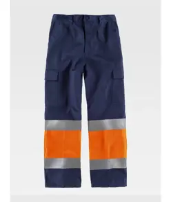 Pantalone interno in pile alta visibilita classe 1 Workteam