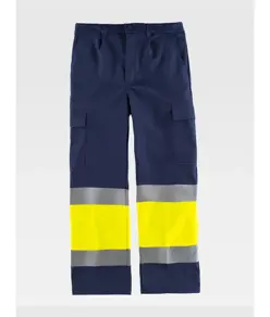 Pantalone interno in pile alta visibilita classe 1 Workteam