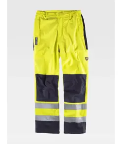 Pantalone multiprotezione alta visibilita classe 1 Workteam