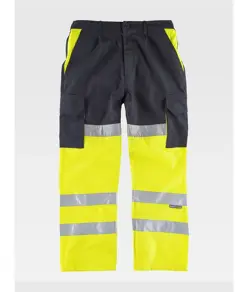 Pantalone rinforzi nei glutei alta visibilita classe 1 Workteam