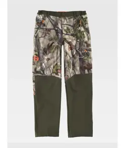 Pantalone softshell camouflage - caccia Workteam