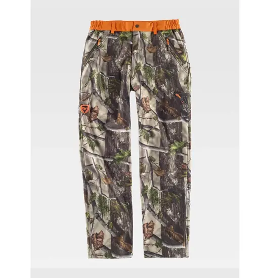 Pantalone softshell camouflage - caccia Workteam