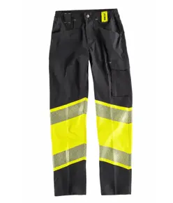 Pantalone tessuto elasticizzato alta visibilita classe 1 Workteam
