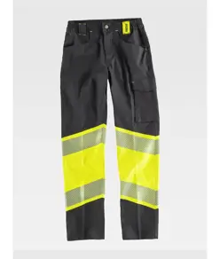 Pantalone tessuto elasticizzato alta visibilita classe 1 Workteam