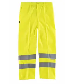 Pantaloni alta visibilità con bande rifrangenti Workteam