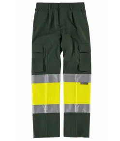 Pantaloni con bande rifrangenti alta visibilità Workteam