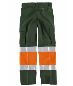 Pantaloni con bande rifrangenti alta visibilità Workteam