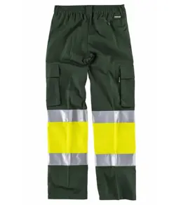 Pantaloni con bande rifrangenti alta visibilità Workteam