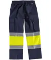 Pantaloni con bande rifrangenti alta visibilità Workteam