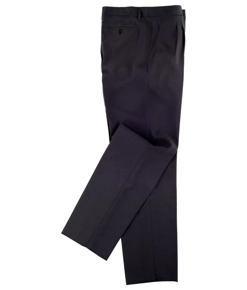 Pantaloni da uomo con cintura e pences Workteam, due tasche laterali - 100% Poliestere