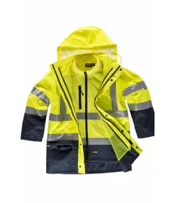 Parka 4 in 1 alta visibilita classe 2 Workteam