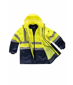 Parka 5 in 1 alta visibilita classe 2 Workteam