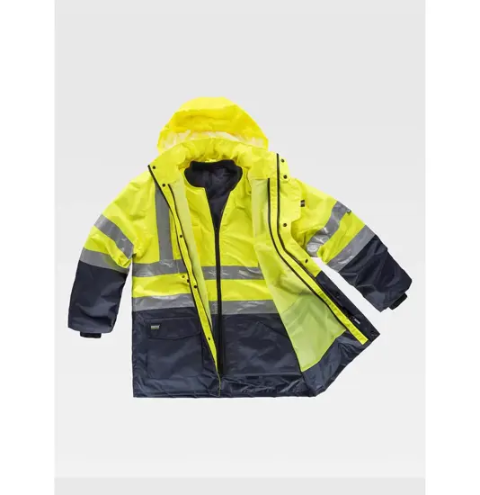 Parka 5 in 1 alta visibilita classe 2 Workteam