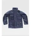 Parka con cappuccio imbottitura in pile staccabile Workteam