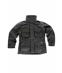 Parka con cappuccio imbottitura in pile staccabile Workteam