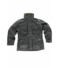 Parka con cappuccio imbottitura in pile staccabile Workteam