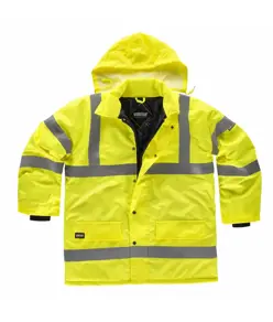 Parka da lavoro alta visibilità Workteam