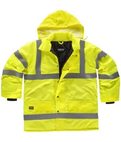 Parka da lavoro alta visibilità Workteam