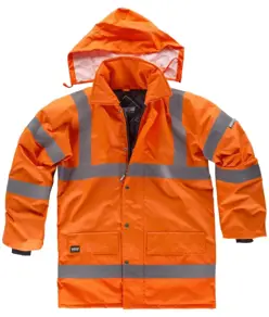Parka da lavoro alta visibilità Workteam