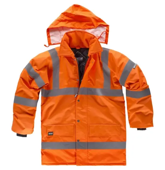 Parka da lavoro alta visibilità Workteam