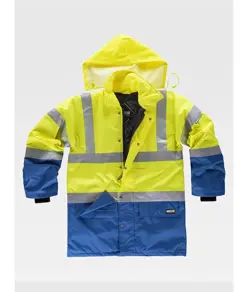 Parka imbottito alta visibilita classe 2 Workteam