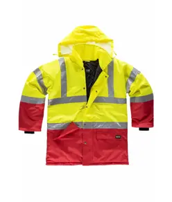 Parka imbottito alta visibilita classe 2 Workteam