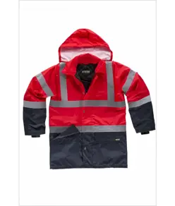 Parka imbottito alta visibilita classe 2 Workteam