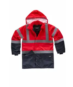 Parka imbottito alta visibilita classe 2 Workteam