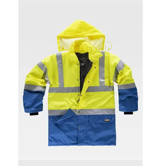 Parka imbottito alta visibilita classe 2 Workteam