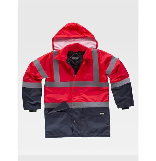 Parka imbottito alta visibilita classe 2 Workteam