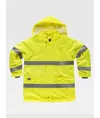 Parka imbottito alta visibilita e bande rifrangenti Workteam