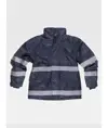 Parka imbottito bande rifrangenti tessuto oxford Workteam