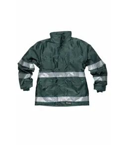 Parka imbottito bande rifrangenti tessuto oxford Workteam