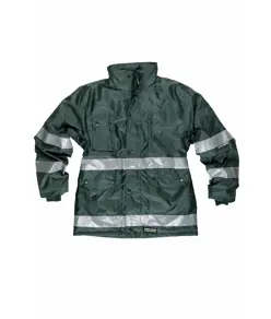 Parka imbottito bande rifrangenti tessuto oxford Workteam