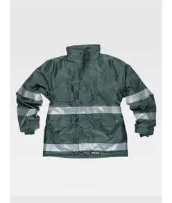 Parka imbottito bande rifrangenti tessuto oxford Workteam
