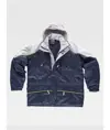 Parka imbottito cappuccio e zip intera Workteam