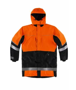 Parka imbottito c/bande Workteam