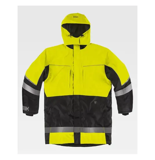 Parka imbottito c/bande Workteam